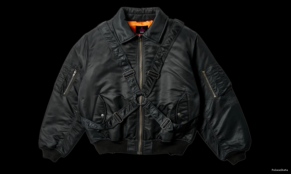 Palace - Westwood Flight Jacket "Vivienne Right Black" Tartan 0809